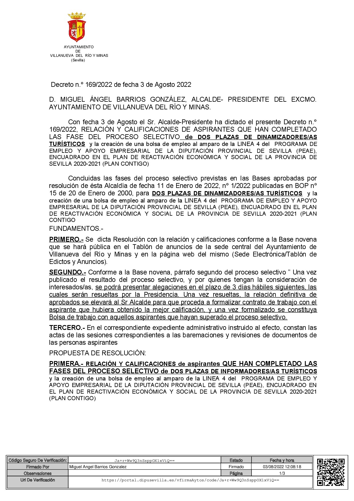 Decreto 169 Dinamizador RELACION Y CALIFICACIONES-001